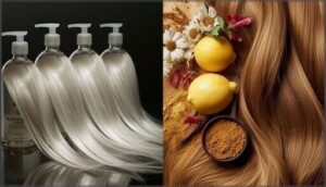 chemical vs. natural lightening