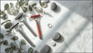 choosing the right razor for legs