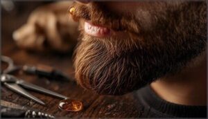 circle and chevron beards circle and chevron beards