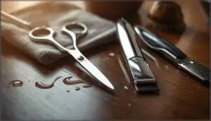 cleaning beard tools cleaning beard tools