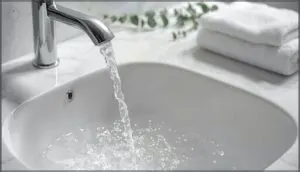 cleaning the razor between strokes