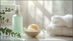 cleansing and exfoliating before shaving cleansing and exfoliating before shaving