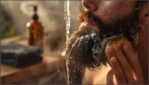 cleansing and prepping the beard cleansing and prepping the beard