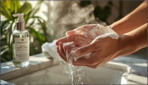 cleansing the skin cleansing the skin
