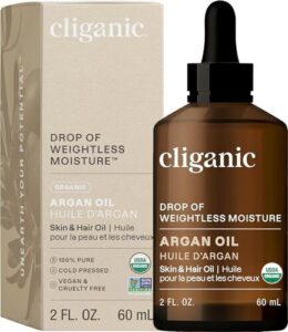 Cliganic Organic Argan Oil, 100% B07QBLQ7V6