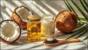 coconut oil for skin and hair