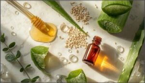 common natural humectants (e.g., glycerin, honey, aloe vera)