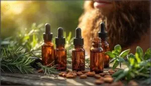 comparing essential oils in beard care