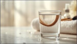 conducting a porosity test