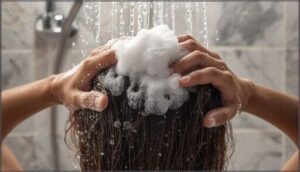 consistent wash routine and proper shampooing consistent wash routine and proper shampooing
