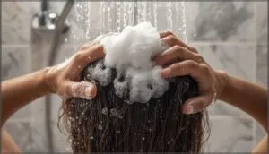 consistent wash routine and proper shampooing consistent wash routine and proper shampooing