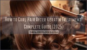 curl hair after keratin treatment