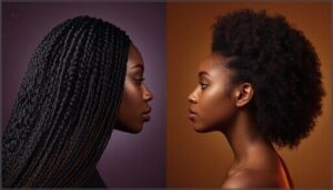 curl pattern and shrinkage