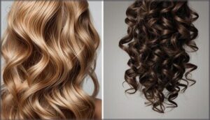 curl pattern comparison