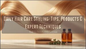 daily hair care styling