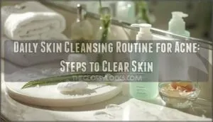 daily skin cleansing routine for acne