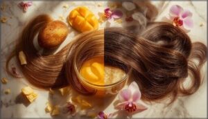 deep conditioning and hair masks