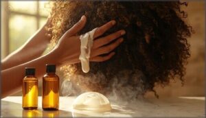 deep conditioning and leave-in treatments