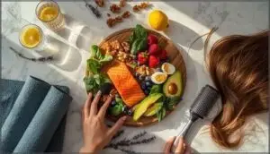 diet and lifestyle tips for healthy hair