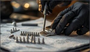 disassembling clipper blades safely