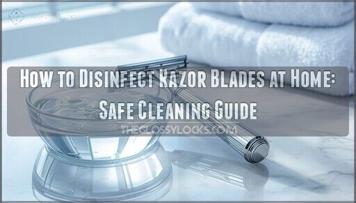 How to Disinfect Razor Blades at Home: Safe Cleaning Guide