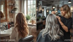 diy vs. salon blending methods