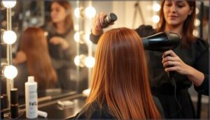 drying and styling drying and styling