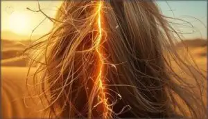 dryness, brittleness, and frizz