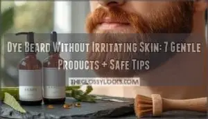 dye beard without irritating skin