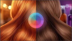 dyeing over orange hair: is it effective