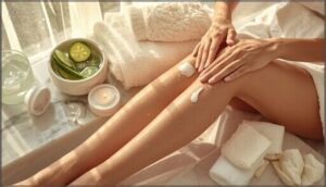 effective aftercare for itch-free legs