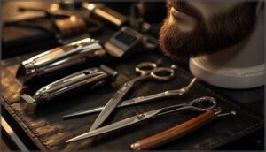 essential tools for a beard fade