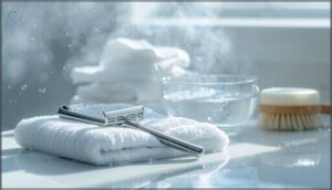 essential tools for disinfecting razors