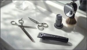 essential tools for trimming a neckbeard