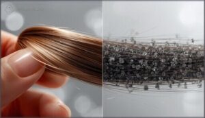 evaluating hair texture and sheen