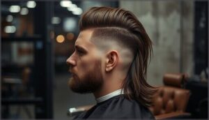 faded and undercut mullets