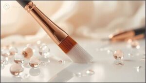 flat brushes for larger nails