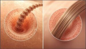 follicle shape and hair structure follicle shape and hair structure