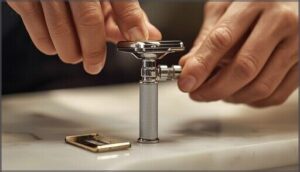 for a model with a screw closure for a model with a screw closure