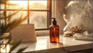 frequency of use and visible results timeline