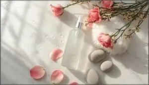 gentle astringents: witch hazel (alcohol-free) and rose water gentle astringents: witch hazel (alcohol-free) and rose water