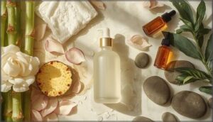 gentle exfoliants (glycolic acid)