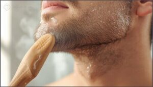 gentle exfoliation to prevent ingrown hairs