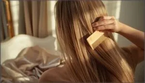 gentle styling and brushing tips