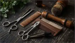 grooming tools for beards and mustaches