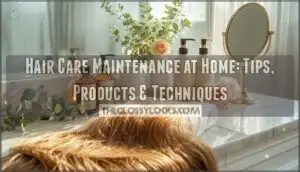 hair care maintenance at home