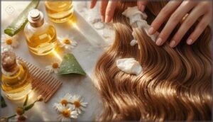 hair care tips after paint removal