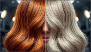 hair color levels and brassiness