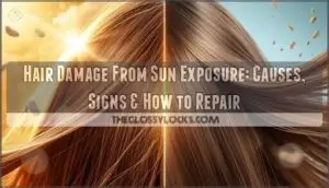 hair damage from sun exposure
