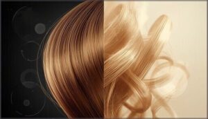 hair strand diameter and density